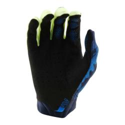 Ръкавици за колоездене Troy Lee Designs Air Drip Glo Yellow / Dark Navy